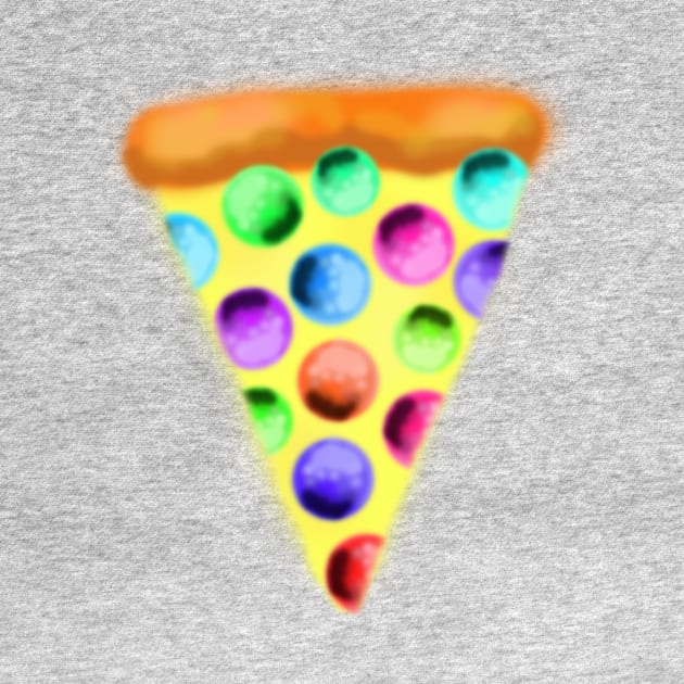 Rainbow Pepperoni Pizza! by KelseyLovelle